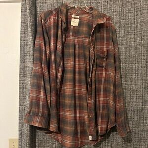 American Eagle Boyfriend Fit Flannel shirt